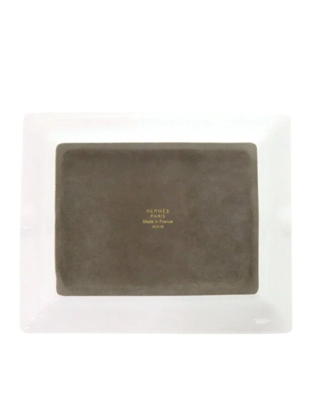 Hermes Ashtray Faubourg Party Porcelain Yellow
